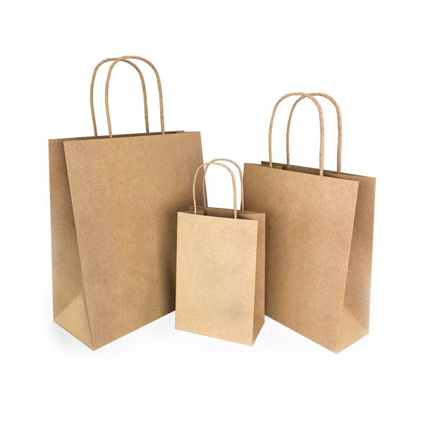 Kraft Twisted Paper Bag