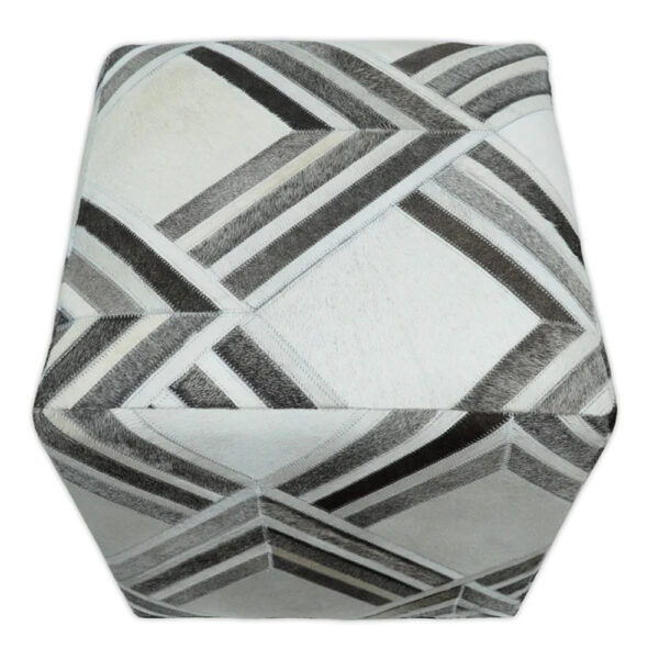 Leather Poufs & Ottomans