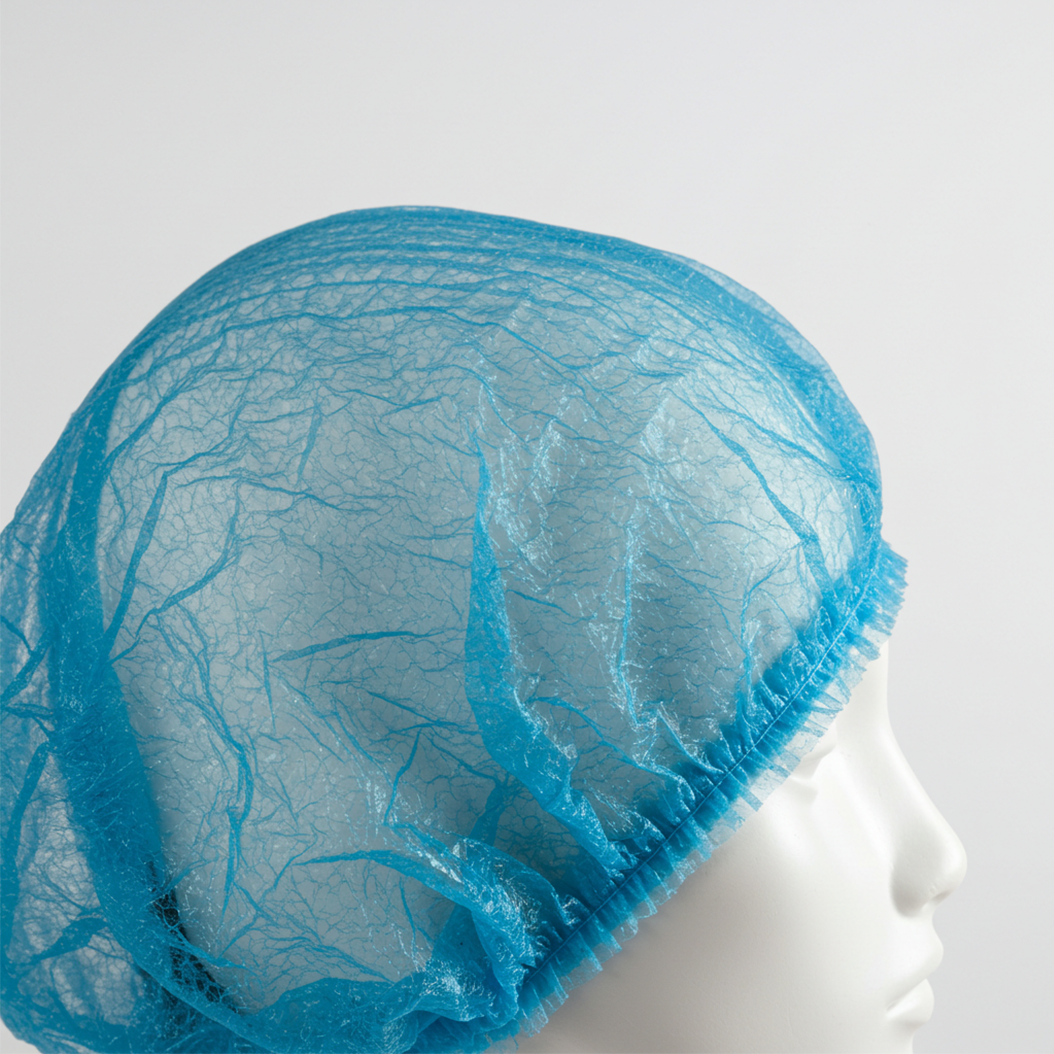 Blue Hairnet Cap Blue Hairnet Cap