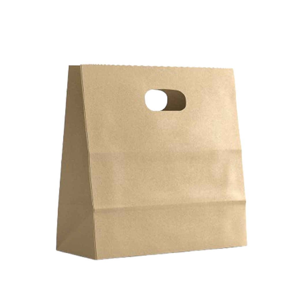 Kraft Die Cut Bag Kraft Die Cut Bag