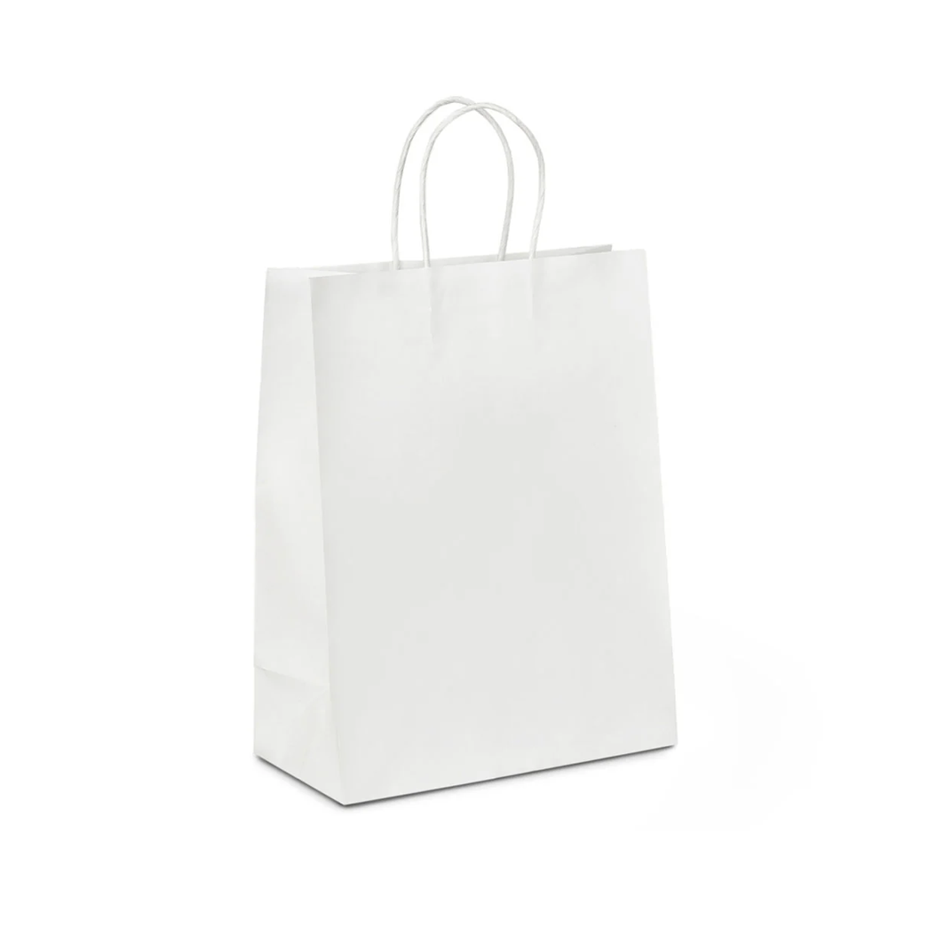 White Twisted Paper Bag White Twisted Paper Bag
