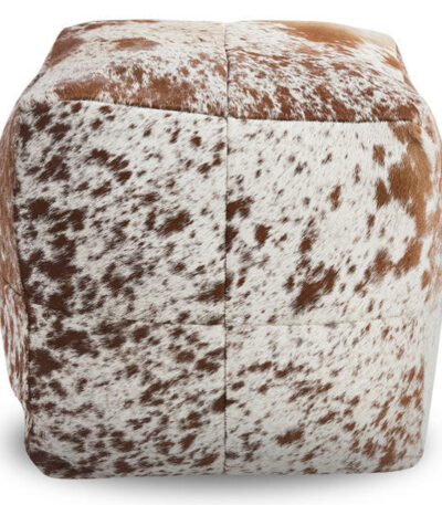 Leather Poufs & Ottomans