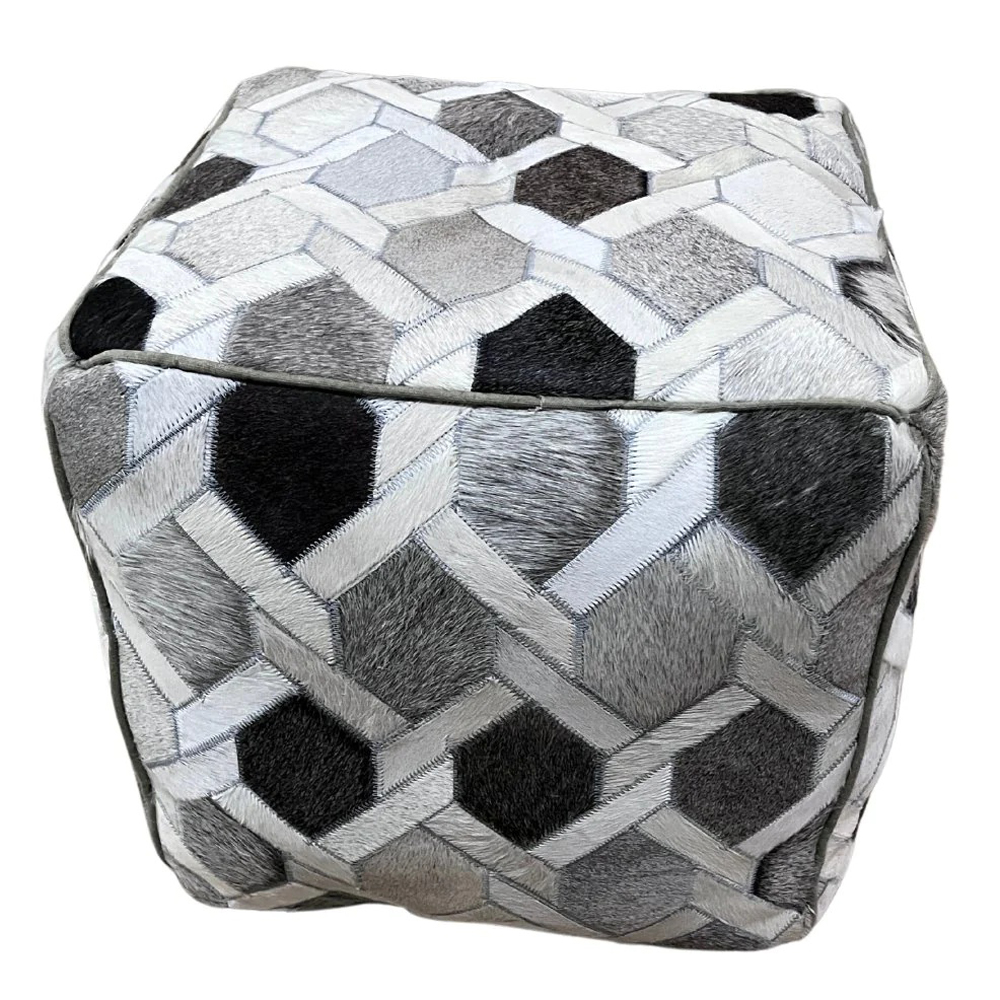 Leather Poufs & Ottomans Leather Poufs & Ottomans