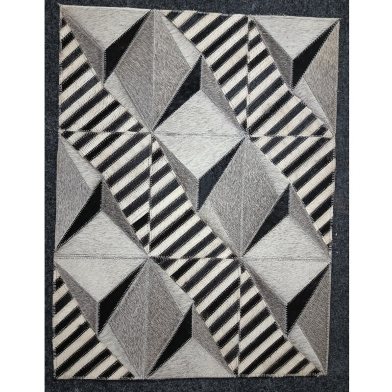 Leather Hair-on Cushion Cover