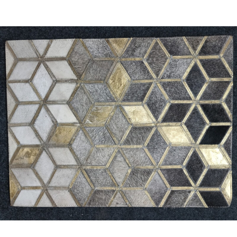 Leather Hair-on Hide Carpet